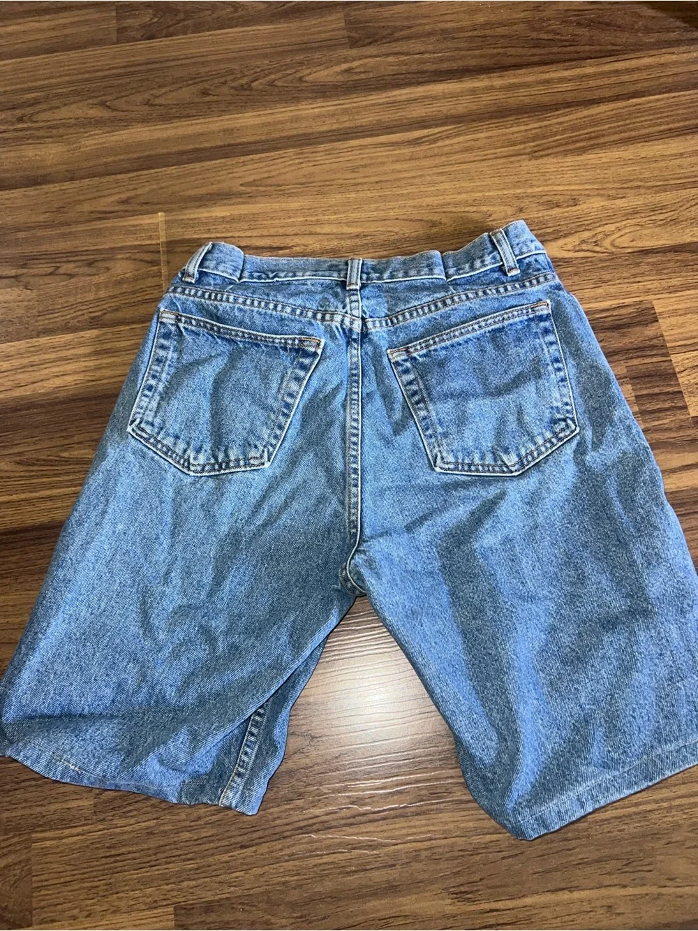 J.Crew Denim Jorts Mens Size 32/34 Jean Shorts Altered Waist